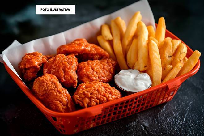 Boneless + Papas