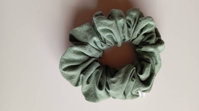 Scrunchies XL verde malva