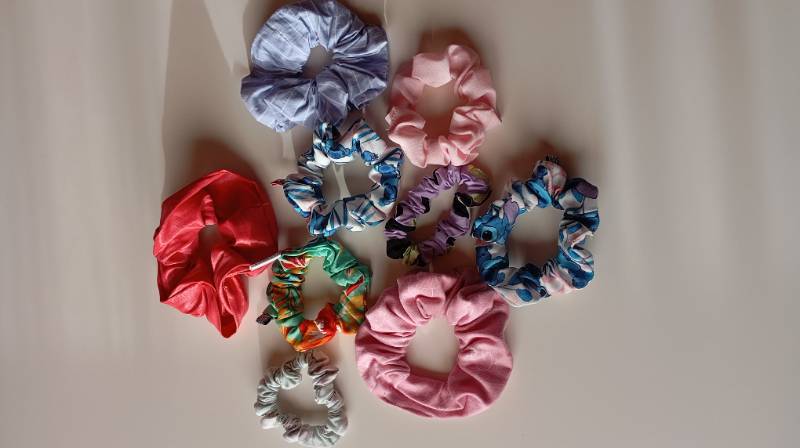 Scrunchies Blanco