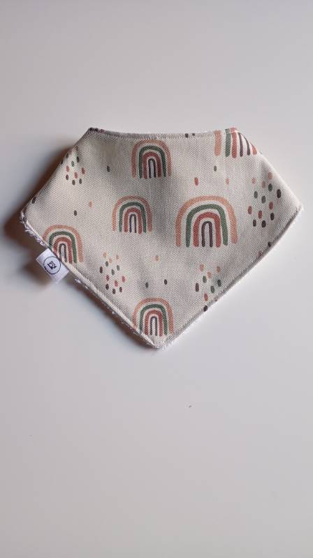 Babero bandana arcoiris