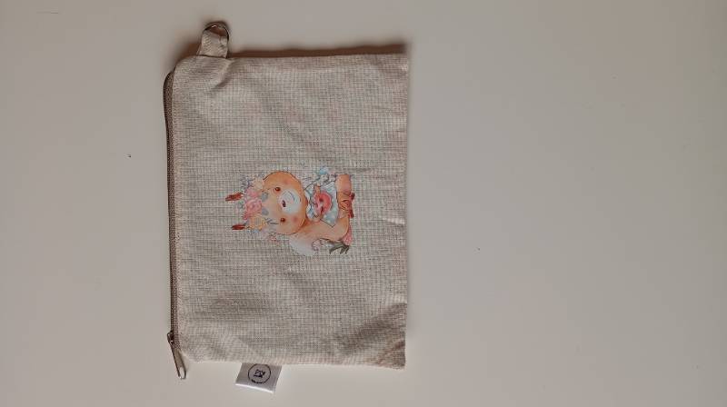 Neceser lienzo dulce conejo
