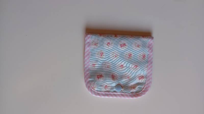 Estuche íntimo celeste rococo