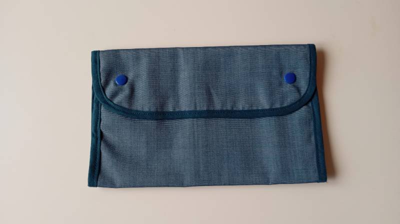 Porta Estetoscopio azul