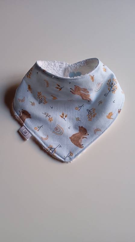 Babero bandana ositos