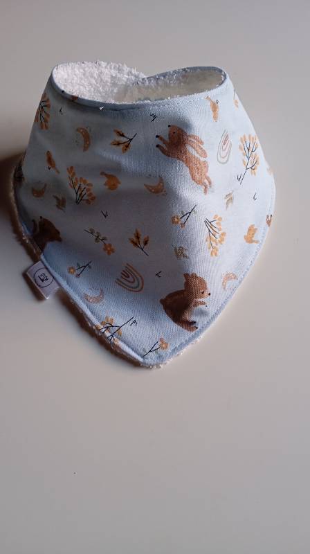 Babero bandana ositos