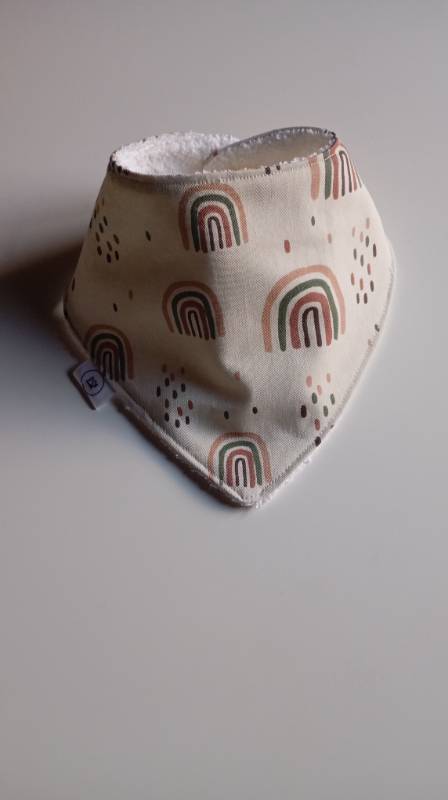 Babero bandana arcoiris