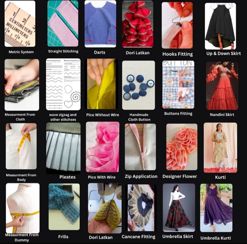 Mini Fashion Designing Course (2.5 Month)