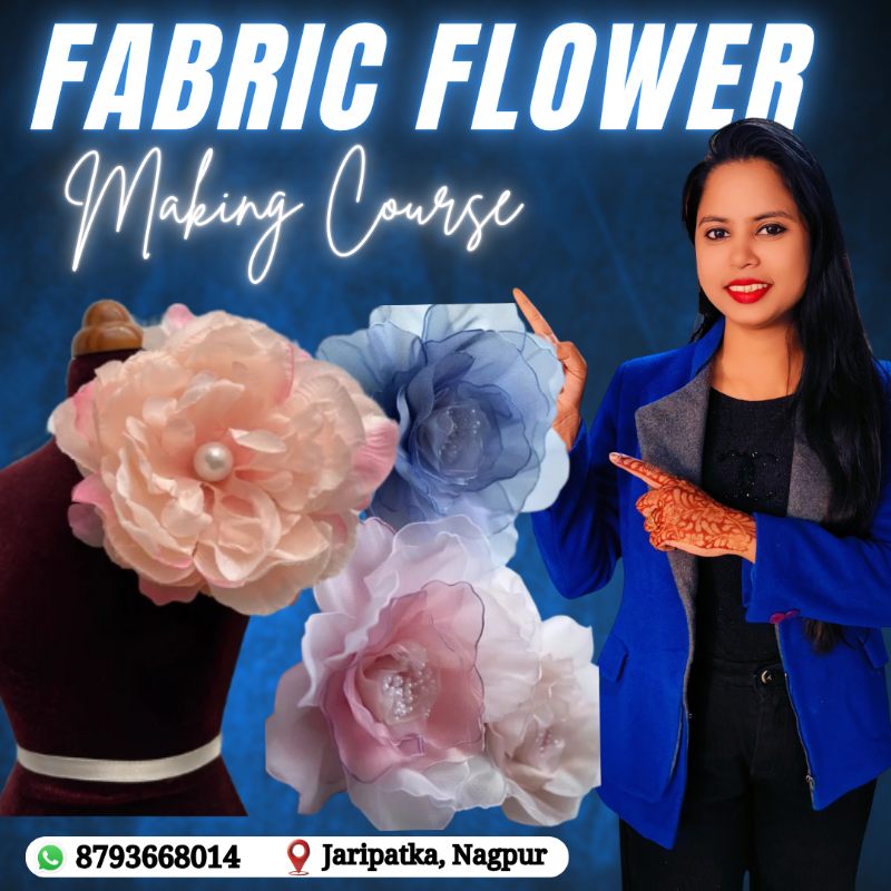 Fabric Flower Making Course