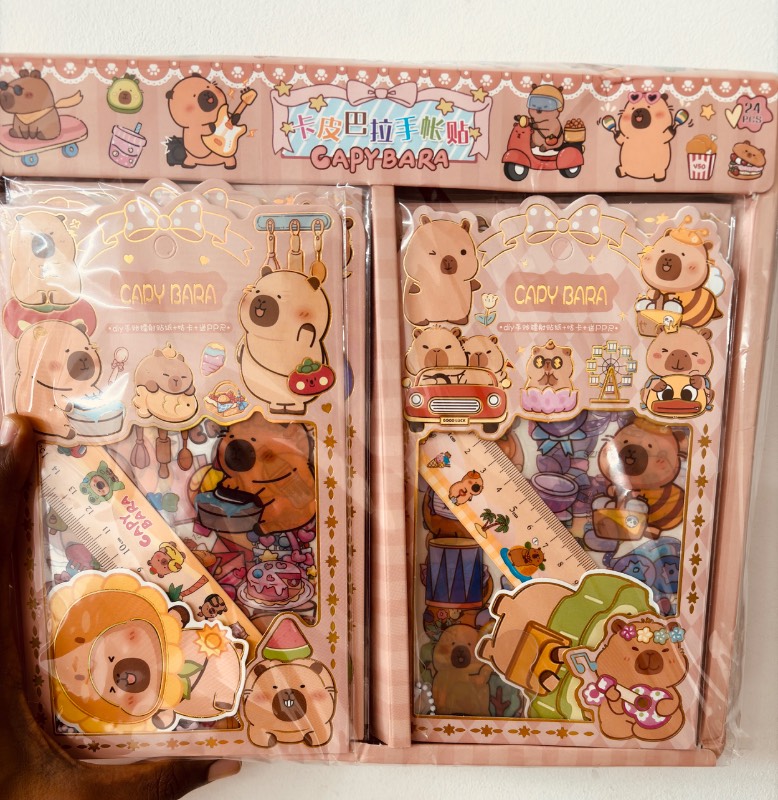Capybara Sticker Set