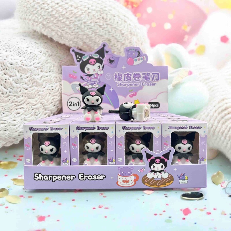 Kuromi Sharpner cum Eraser