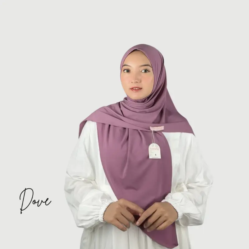 KENZIA Hijab Segitiga Instan Jersey /Segitiga Instan /Jilbab Segitiga Instan