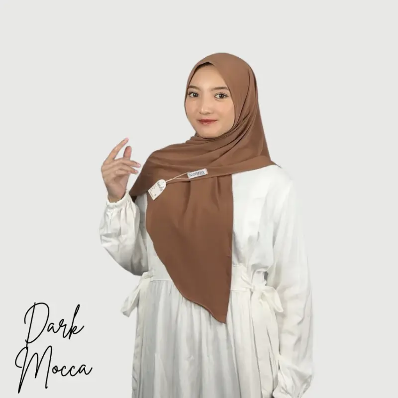 KENZIA Hijab Segitiga Instan Jersey /Segitiga Instan /Jilbab Segitiga Instan