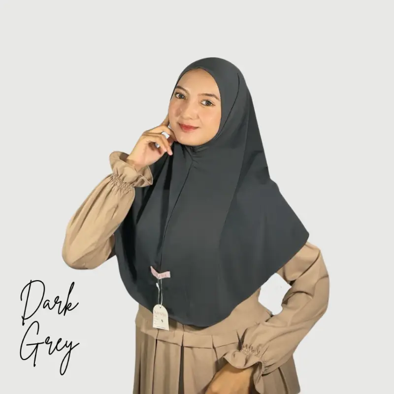 KENZIA Jilbab Instan /Kerudung Seria Jersey/Hijab Malay