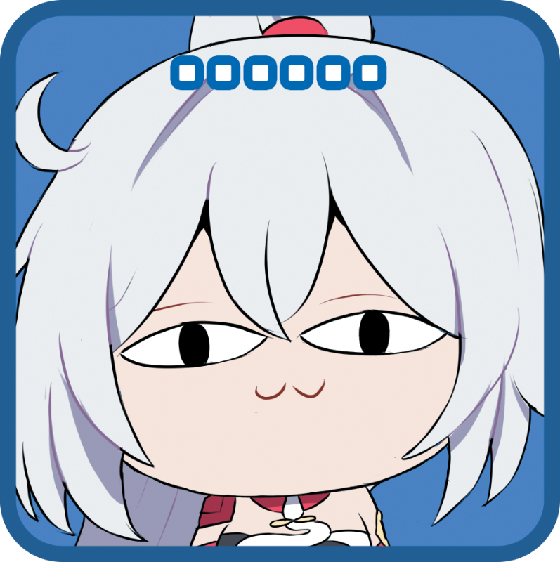 Honkai Impact Stickers CF21 Edition by Marin Liekuriva