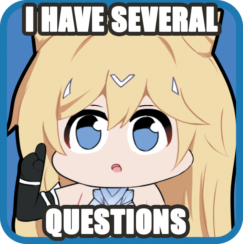 Honkai Impact Stickers CF21 Edition by Marin Liekuriva