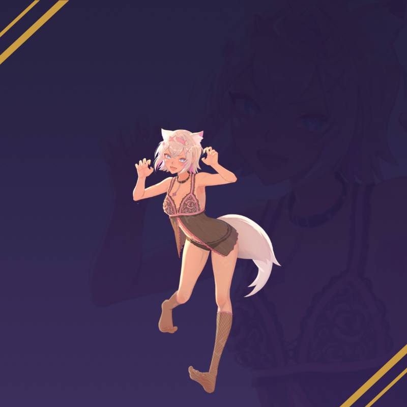Mococo Abyssgard Lingerie Standee by Pawz212