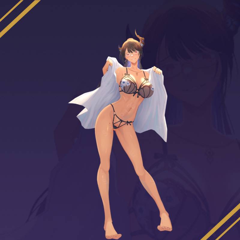 Nerissa Ravencroft DEO Lingerie Standee by Pawz212