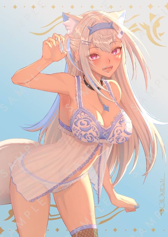 Fuwawa Abyssgard Lingerie Foil Card by Pawz212