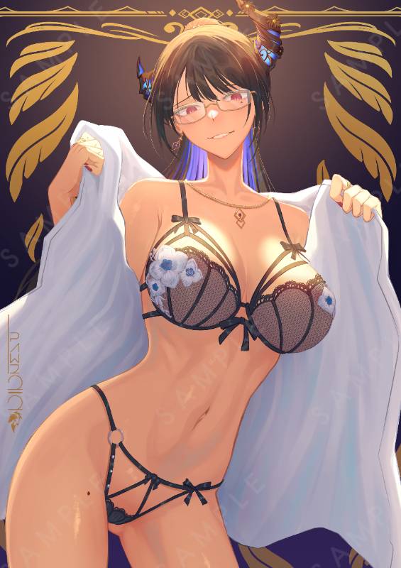 Nerissa Ravencroft DEO Lingerie Foil Card by Pawz212