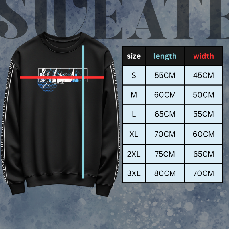 Kronii Crewneck Sweater by OtaPic