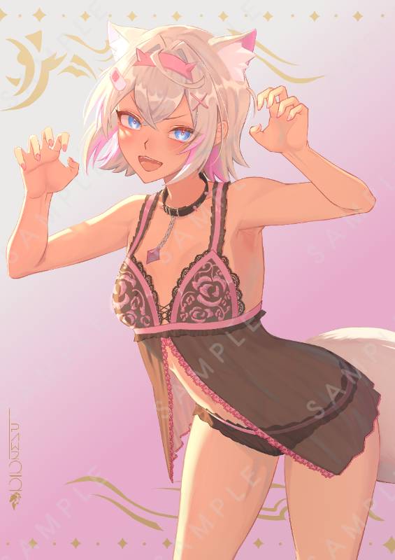 Mococo Abyssgard Lingerie Foil Card by Pawz212