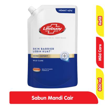 LIFEBUOY BW MILD CARE-WH POUCH 800ML