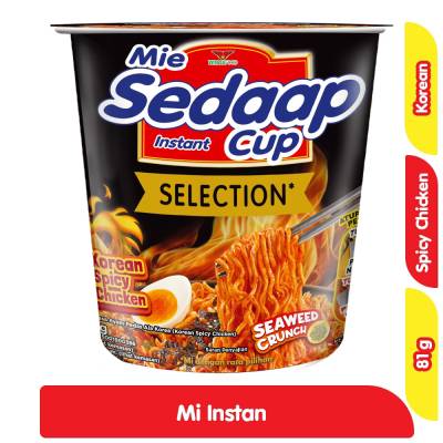 SEDAAP CUP KOREAN SPICY CHICKEN