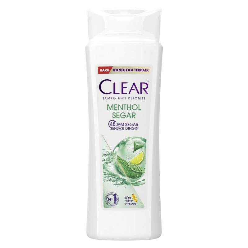 CLEAR SHAMPO ANTI KETOMBE ICE COOL MENTHOL 160ML