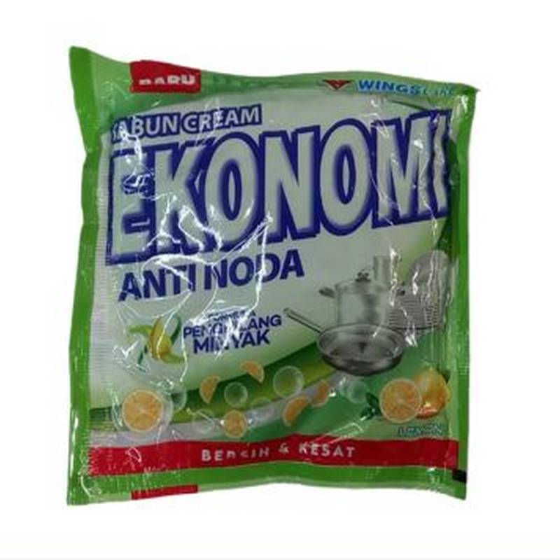 EKONOMI SABUN CREAM ANTI NODA FORMULA PENGHILANG MINYAK LEMON SAK