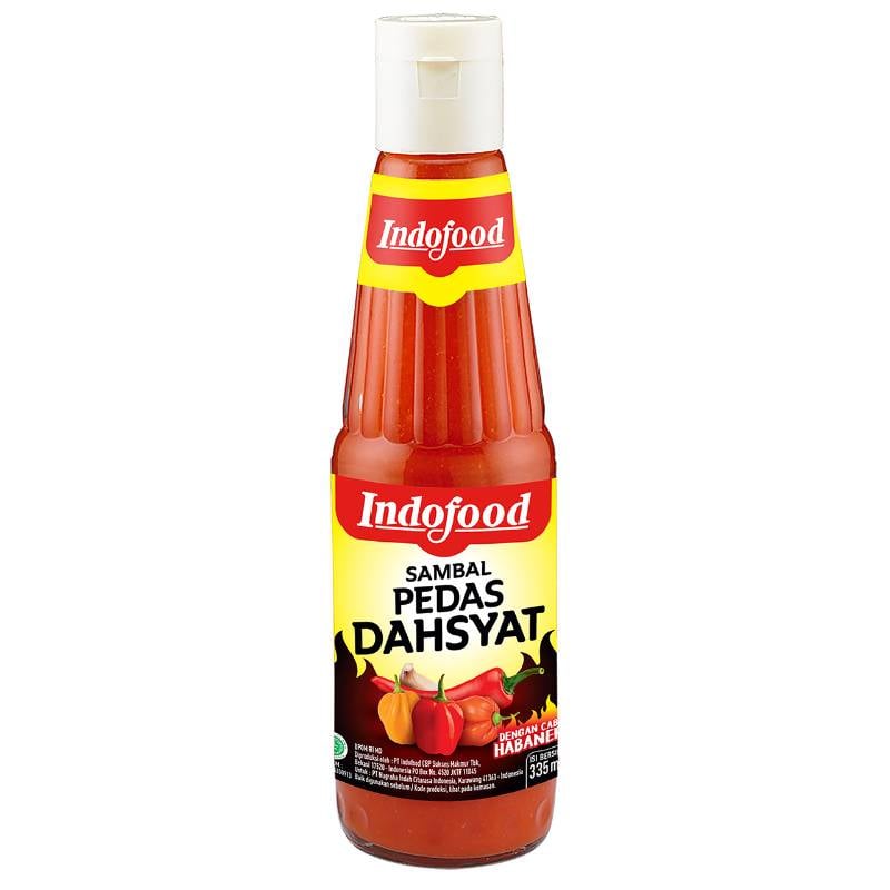 INDOFOOD SAOS SAMBAL PEDAS DASYAT 335ML