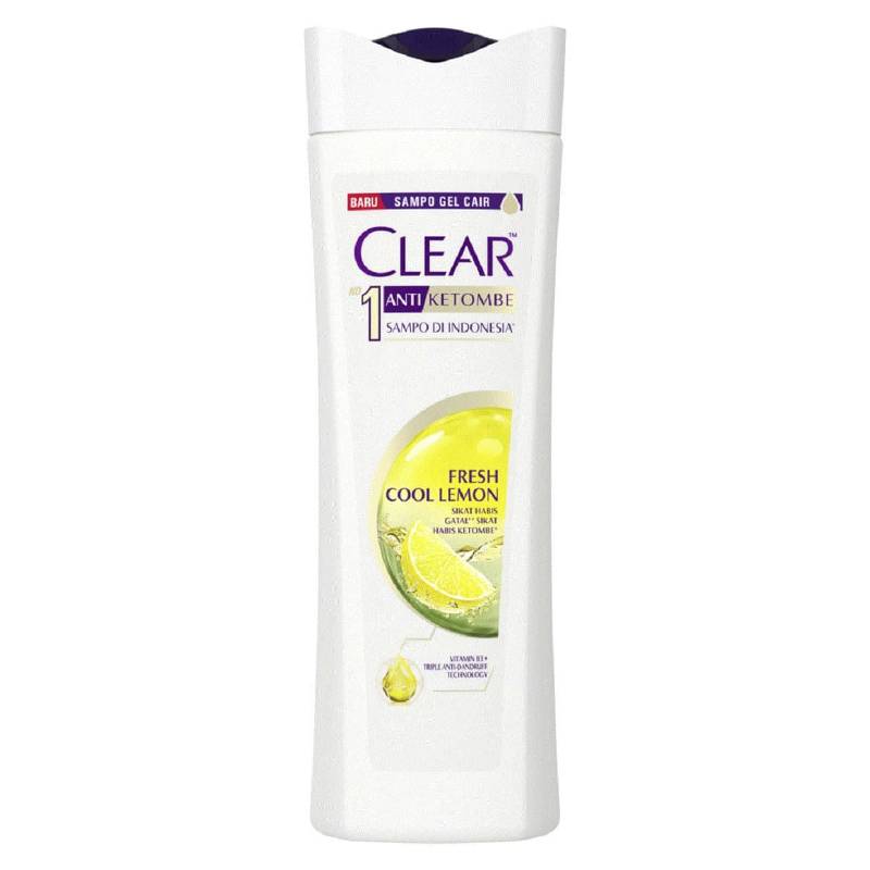 CLEAR SHAMPO ANTI KETOMBE FRESH COOL LEMON 160ML