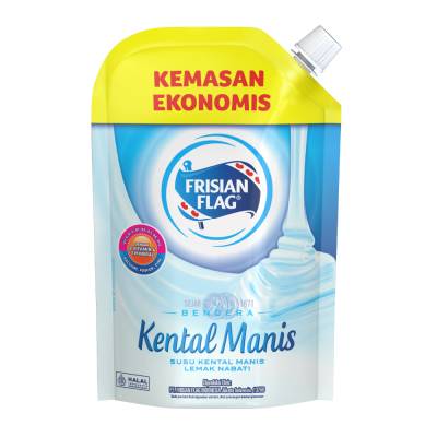 FRISIAN FLAG KENTAL MANIS ENERGO CREAMY POUCH 534GR