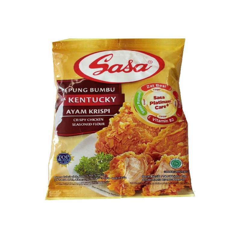 SASA TEPUNG BUMBU ALA KENTUCKY AYAM KRISPI 70GR