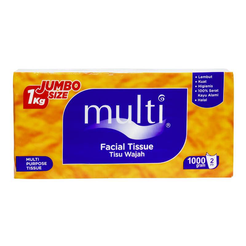 MULTI TISSU MP 08 FACIAL MULTIUSE WHITE TISSUE PACK 1000GR