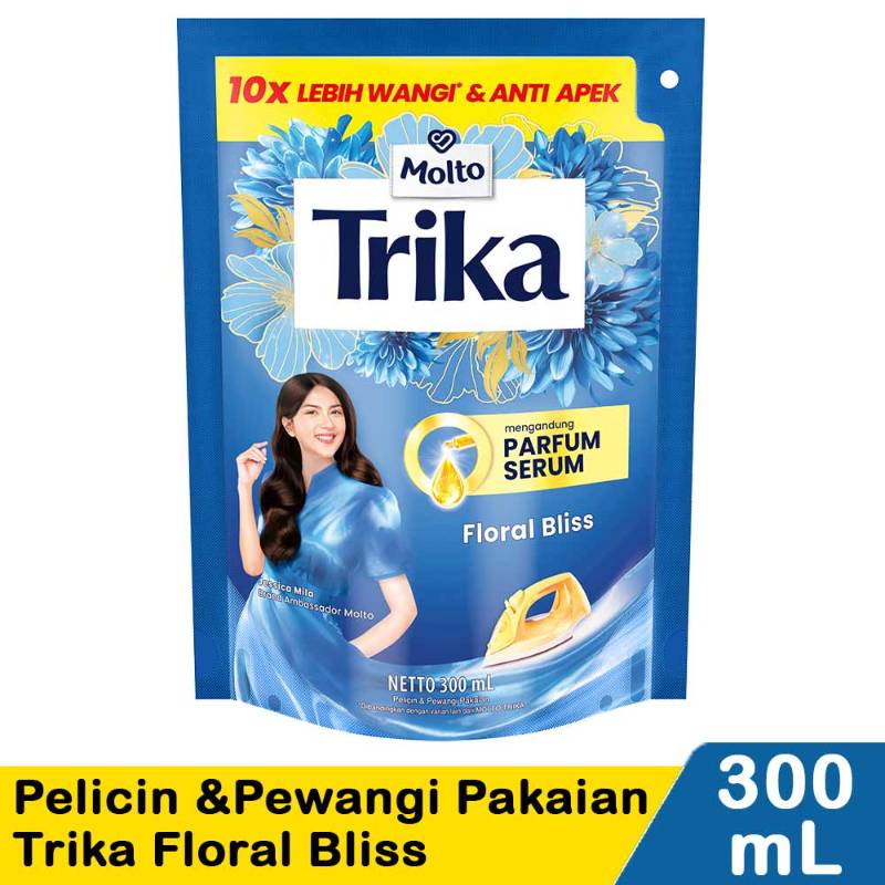 MOLTO TRIKA PELICIN PAKAIAN FLORAL BLISS REFIL 300ML
