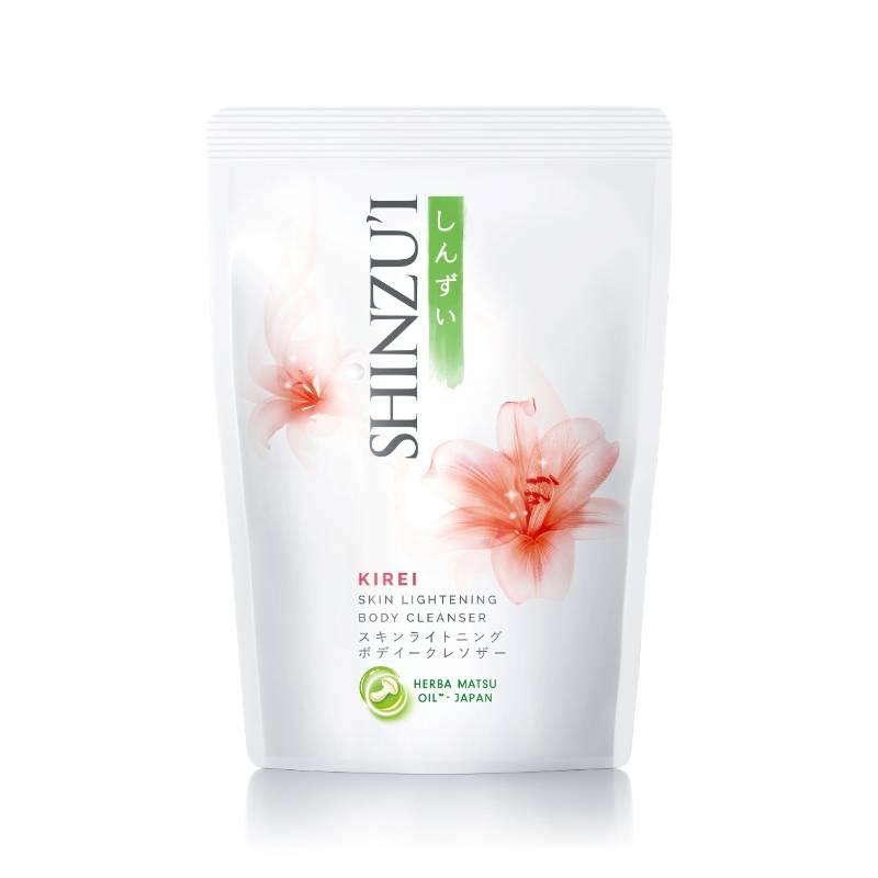 SHINZUI BODY WASH SKIN LIGHTENING BODY CLEANSER K IREI REFIL 380ML