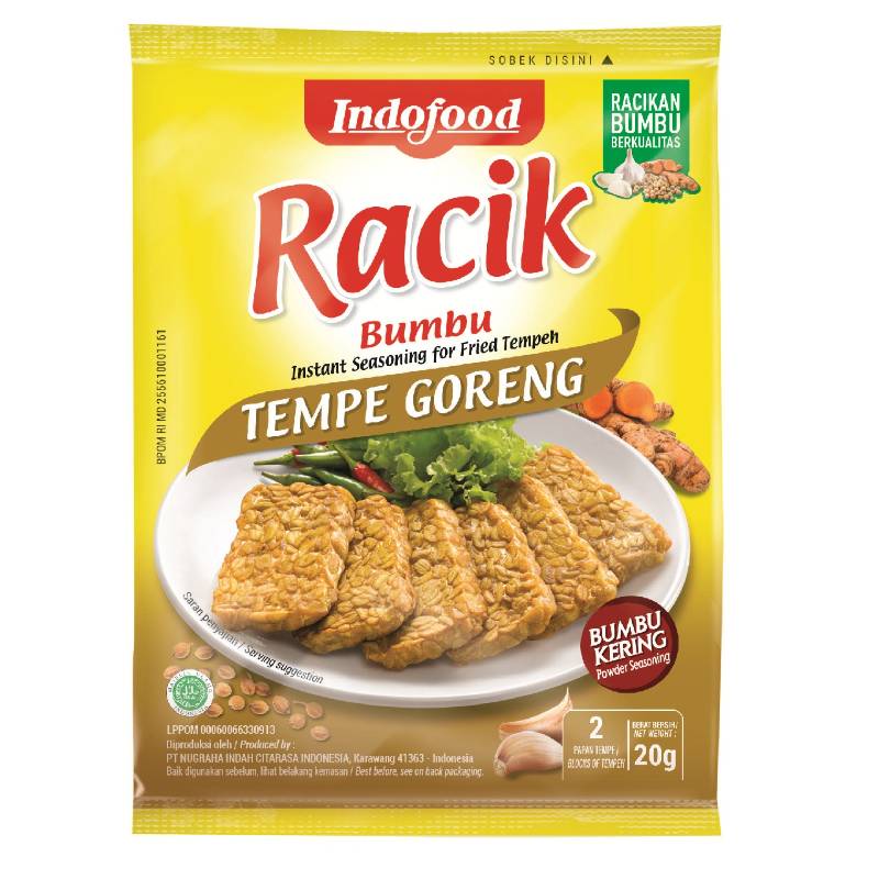 INDOFOOD BUMBU MASAK RACIK TEMPE GORENG 20gr