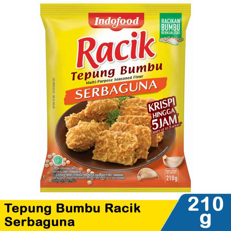 INDOFOOD RACIK TEPUNG BUMBU SEBAGUNA 210GR