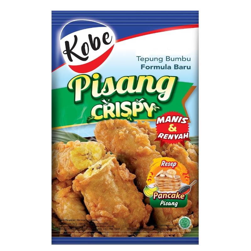 KOBE TEPUNG BUMBU PISANG GORENG CRISPY 70GR