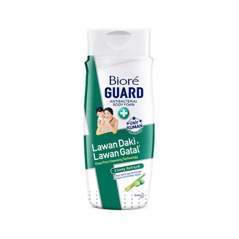 BIORE GUARD BODY FOAM REFRESH LRMONGRASS 100ML