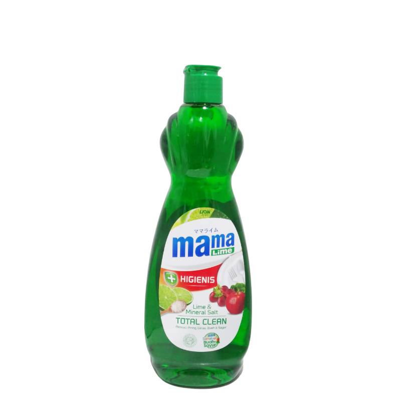 MAMA LIME DISH WASH LIME & MINERAL SALT TOTAL CLEAN BOTOL 400 ML