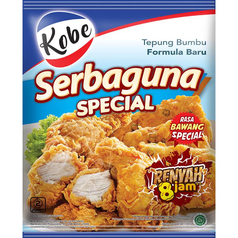 KOBE TEPUNG BUMBU SERBAGUNA SPECIAL 220GR