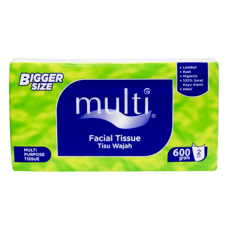 MULTI TISSU MP 04 FACIAL TISSUE MULTIUSE WHITE TISSUE 600GR