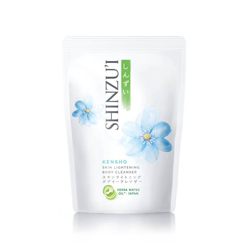 SHINZUI BODY WASH SKIN LIGHTENING BODY CLEANSER K ENSHO REFFIL 380ML
