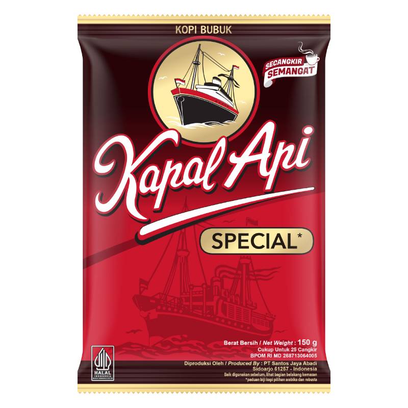 KAPAL API SPESIAL MIX BUBUK 150 GR
