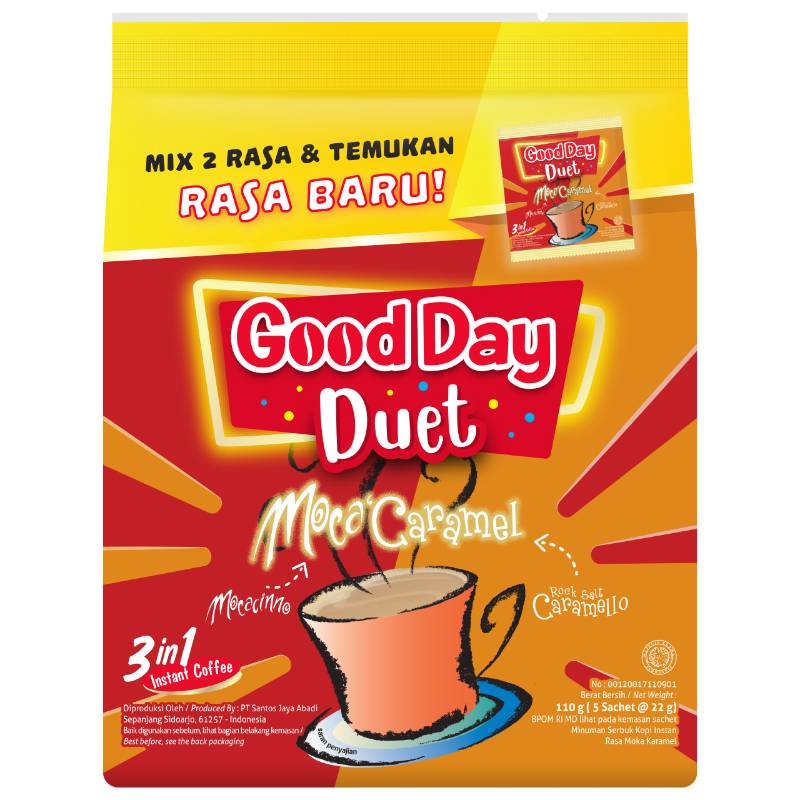 GOOD DAY KOPI BUBUK RASA MOCACINNO DAN CARAMELO