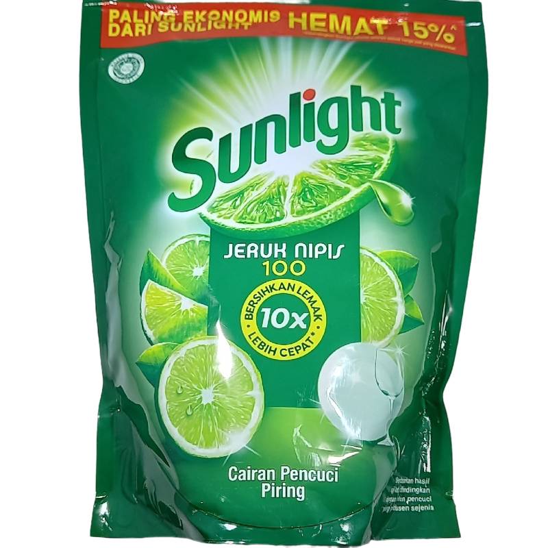 SUNLIGHT DISH WASH JERUK NIPIS POUCH PENCUCI PIRING 1500ML