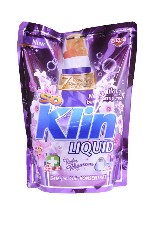 SO KLIN DETERJEN LIQUID VIOLET BLOSSOM REFFIL 1,6L