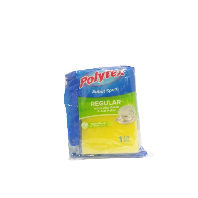 POLYTEX SABUT SPON REGULAR UNTUK ALAT MASAK & ALAT MAKAN