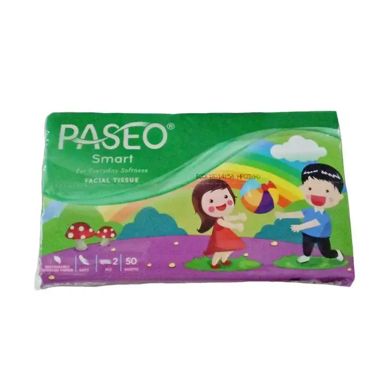 PASEO TISSUE FACIAL TISSUE SMART FOR EVERYDAY SOFTNES 50SHEET